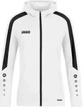 JAKO Power Kapuzenjacke Damen Weiss Schwarz F000 34
