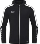 JAKO Power Kapuzenjacke Schwarz Weiss F800 S