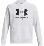 Under Armour Rival Fleece Logo Hoody Wei&szlig; F100 L