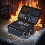 Eurotops Feuer- und wassergesch&uuml;tzte Dokumententasche 56874