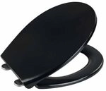 Eurotops Schwarzer WC-Sitz 6001966