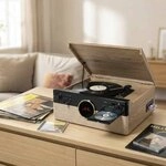 Eurotops DAB+-Retro-Musiksystem 55843