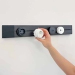 Eurotops Modulares Stromschienensystem, schwarz, 50 cm 56945