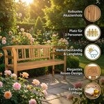 Eurotops Gartenbank Rose 56512