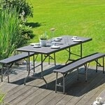 Eurotops Tisch-Set "Ventana ", Rattan-Optik 54972