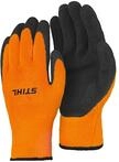 STIHL K&auml;lteschutzhandschuhe FUNCTION ThermoGrip Gr. S Orange &ndash; PES mit rauer