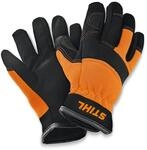 STIHL Kinder-Arbeitshandschuhe S/4, Oberseite elastischer Materialmix, Unterseite