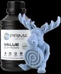 PrimaCreator Value UV / DLP Resin - 500 g - Light Grey PV-RESIN-B405-0500-LG