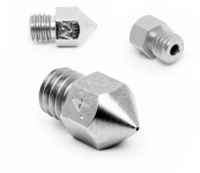 Microswiss Micro Swiss - MK8 0,80mm Plated A2 Tool Steel Wear Resistant Nozzle