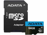 ADATA Premier microSDXC/SDHC UHS-I - 64 GB AUSDX64GUICL10A1-RA1