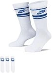 Nike DX5089-105-L, Nike Sportswear Everyday Socken (Gr&ouml;&szlig;e 42 , weiss)