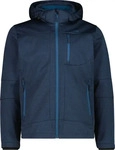CMP 3A01787N-M-N919-EU 56, CMP Zip Herren Softshelljacke blau Gr&ouml;&szlig;e 3XL Trekking