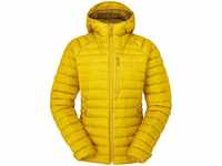 Rab QDB-13-SAH-UK 10, Rab Damen Microlight Alpine Jacke (Größe S, gelb) female,