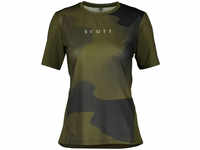 Scott 414359-7386-S, Scott Damen Trail Vertic T-Shirt (Größe S, oliv) female,