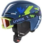 Uvex Kinder Viti Set Skihelm
