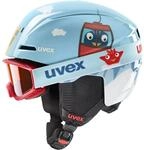 Uvex Kinder Viti Set Skihelm
