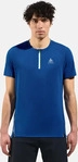 Odlo 313902-25200-XL, Odlo X-Alp Trail 1/2 Zip Herren Laufshirts blau Gr&ouml;&szlig;e XL