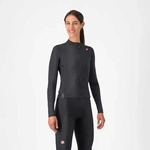 Castelli 4524540-085-M, Castelli Damen Espresso Thermal Trikot (Gr&ouml;&szlig;e M, schwarz)