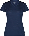CMP 31T7666-M926-EU 34, CMP Striped Mesh Damen T-Shirts blau Gr&ouml;&szlig;e XXS...