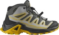 Salomon L47746000-EU 33, Salomon X Ultra Mid GTX Kinder Wanderschuhe grau...