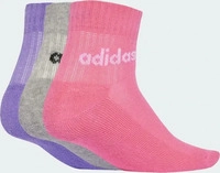 adidas JF8541-ABZB-S, adidas Linear Ankle 5er Pack Kinder Freizeitsocken pink...