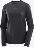 Salomon LC2426100-DEEP BLACK-S, Salomon Damen SHKout Core Longsleeve (Gr&ouml;&szlig;e S,