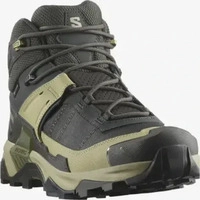 Salomon L47754300-UK 10.5, Salomon X Ultra 5 Mid GTX Herren Wanderschuhe gruen