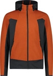 CMP 35G6567-C511-EU 58, CMP Herren Fleecejacke orange Gr&ouml;&szlig;e 4XL Trekking Elastisch