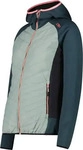CMP 35E2946-F520-EU 36, CMP Hybrid Damen Isolationsjacke gruen Gr&ouml;&szlig;e XS Trekking