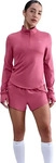 Nike HQ0499-634-L, Nike Damen Swift Zip Longsleeve (Gr&ouml;&szlig;e L, lila) female