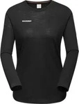 Mammut 1016-01700-0001-XS, Mammut Damen Tree Wool FL Longsleeve (Gr&ouml;&szlig;e XS, schwarz)