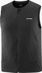 Salomon LC2650400-DEEP BLACK-XL, Salomon Herren Mntain Flex Hybrid Weste...