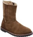 Birkenstock Damen Uppsala Zip Shearling Suede Schuhe
