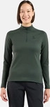 Odlo 542891-10877-XL, Odlo Essential Light 1/2 Zip Damen Longsleeves gruen Gr&ouml;&szlig;e XL
