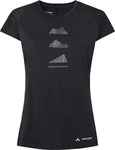Vaude 42702-010-EU 38, Vaude Damen Tekoa Wool T-Shirt (Gr&ouml;&szlig;e S, schwarz) female