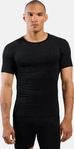 Odlo 198412-15000-XL, Odlo Performance Light Herren Kurzarm Unterhemden schwarz