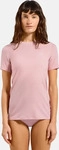 Odlo 112061-30317-XL, Odlo Merino 160 Bl Crew Neck Damen Kurzarm Unterhemden rosa