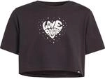 adidas Kinder Glam Cropped Graphic T-Shirt