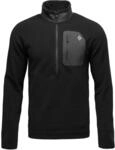 Black Diamond Herren Rift Half Zip Fleece Pullover