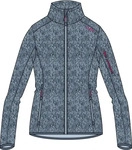 CMP 30H5866-01LV-EU 42, CMP Knitted Mesh Damen Fleecejacke blau Gr&ouml;&szlig;e L Trekking