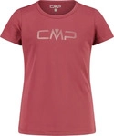 CMP 39T5675P-B709-EU 164, CMP Kinder Print T-Shirt (Gr&ouml;&szlig;e 164, rot)