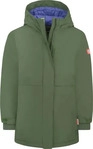 Trollkids 711-347-EU 128, Trollkids Girls Hovden Mantel Kinder Winterjacke oliv