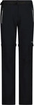 CMP 3T51446-11UV-EU 46, CMP Damen Zip Off Hose (Gr&ouml;&szlig;e XXL, schwarz) female