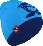 Trollkids 920-117-CM 48-52, Trollkids Kinder Troll M&uuml;tze (Gr&ouml;&szlig;e 48 , blau)