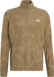 adidas KF1666-AJ3B-L, adidas Adi365 Climawarm Half Zip Herren Laufshirts braun