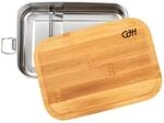 Herbertz Edelstahl Fachteiler Lunchbox
