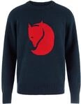 Fj&auml;llr&auml;ven Herren Fj&auml;llr&auml;ven Logo Knit Pullover