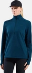 Odlo 316011-20417-L, Odlo Essential Thermal Damen Longsleeves blau Gr&ouml;&szlig;e L Trekking