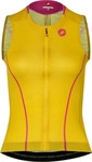 Castelli 4526059-712-S, Castelli Anima Flow Sleeveless Trikot Damen Radtrikots gelb