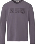 Vaude 42941-094-XL, Vaude Rosemoor III Herren Longsleeves lila Gr&ouml;&szlig;e XL Trekking
